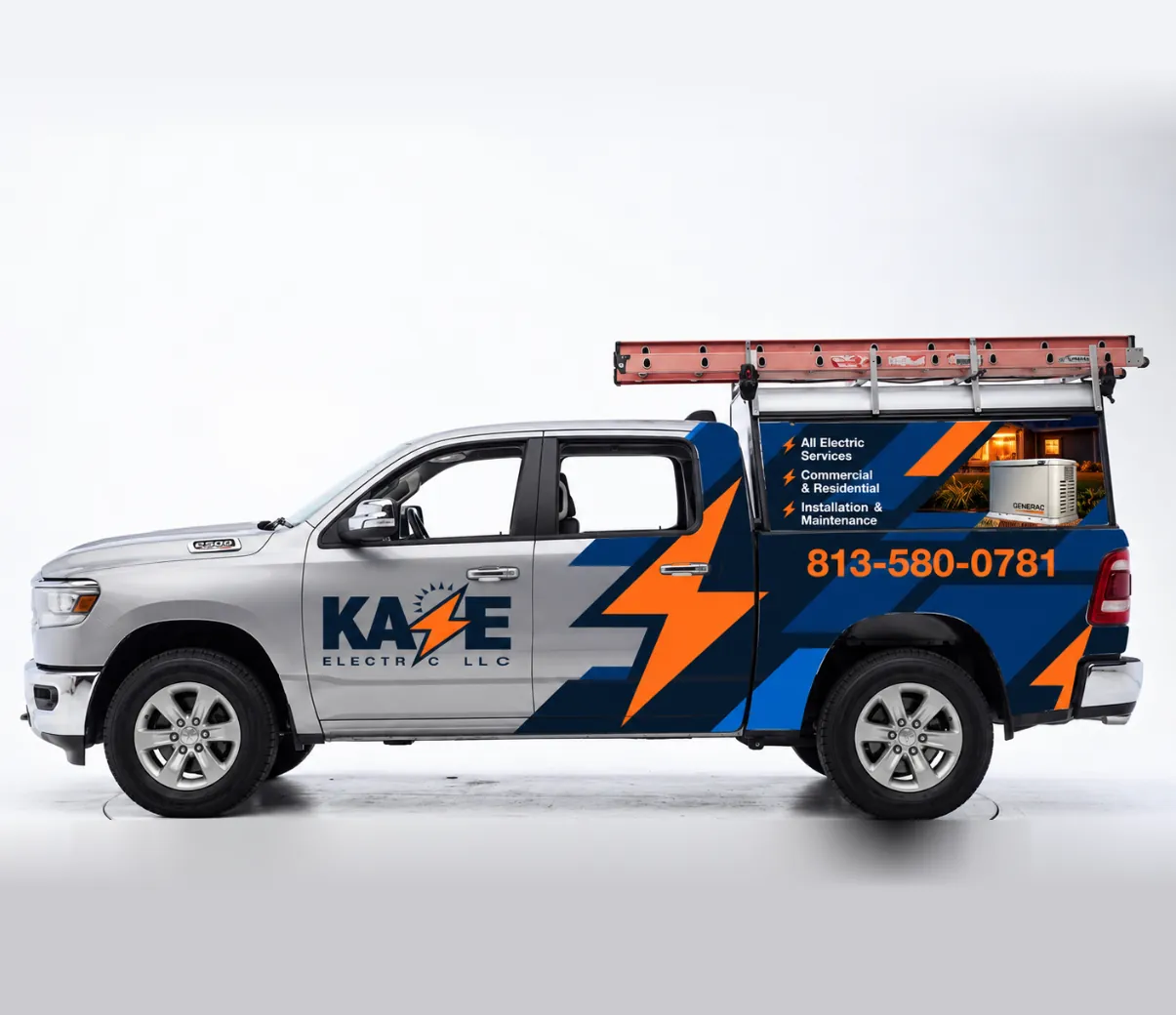 Kase Electric service truck