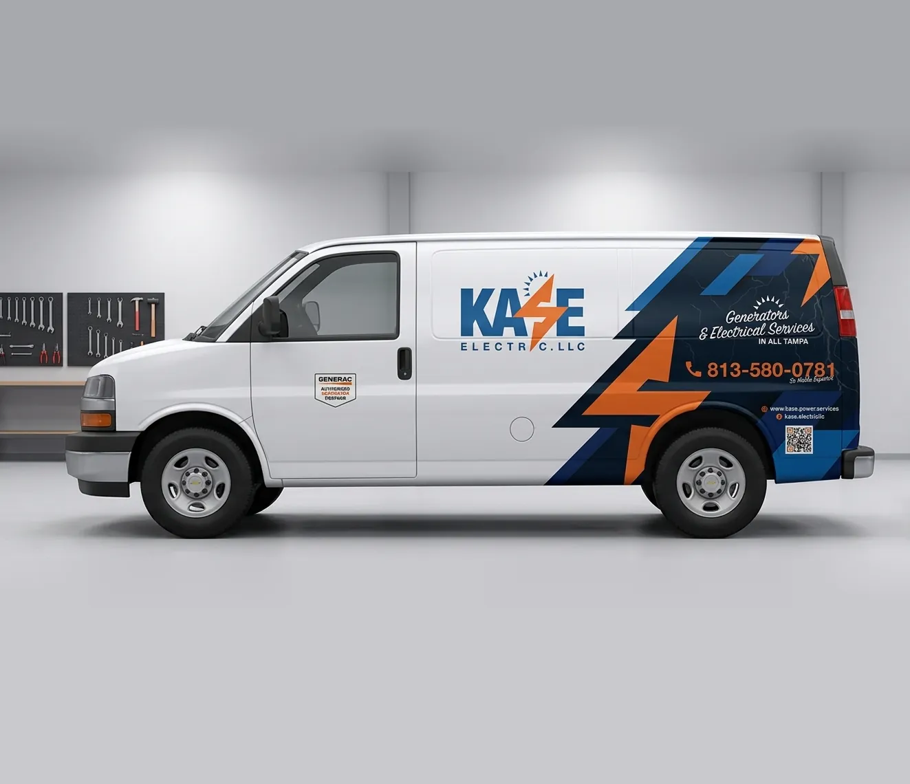 Kase Electric service van